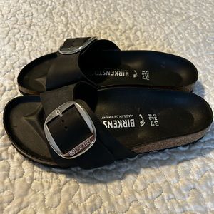 Birkenstock slide sandals-Madrid Big Buckle